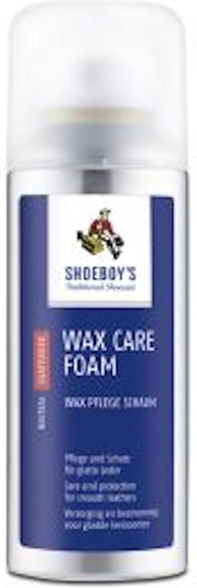Shoeboy's Wax care foam - Verzorgende en beschermende schuim voor gladleer - 150ml