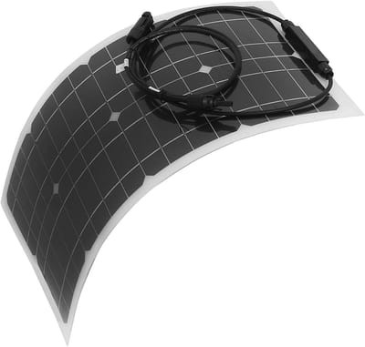 Zonnepaneel - Draagbare Energie - Buiten Opladen - Hoge Conversie - 100W - Zwart