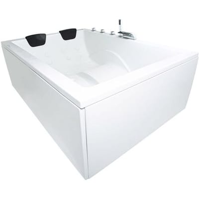 Caribia Dinasty bathtub 180 x 130 cm with apron 80873