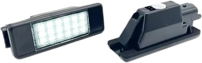 LED Kentekenverlichting - Nummerplaat Verlichting - Voertuig Identificatie - Lange Levensduur - 12V - Wit