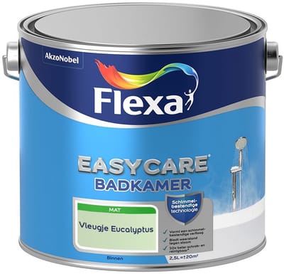 Flexa - Easycare Badkamer - Vleugje Eucalyptus - Mengverf - 2,5 L
