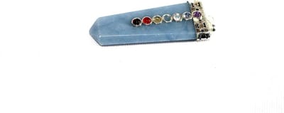 Chakra Hanger - Spirituele Kristal - Energie Balans - Natuurlijke Angeliet - 5 cm - Blauw