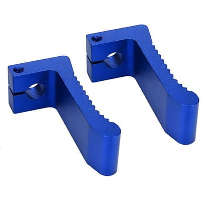 2 STuks Motorfiets Voetpedaal Modificatie Accessoires Passend Voor PEG REST 43CC 47CC 49CC (Blauw) blauw