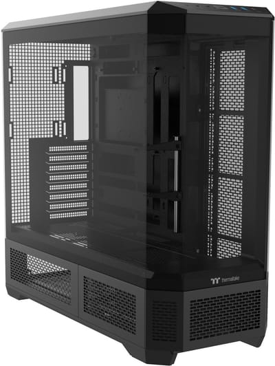 Thermaltake View 600 TG Full - PC Case - Behuizing - 4x4mm Gehard Glas - Stoffilters - Zwart
