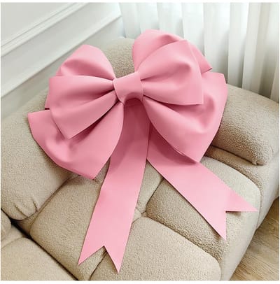 grote strik, decoratieve strik, doe-het-zelf, reuzenstrik, sierstrik, enorme grote rode strik, autostrik, cadeaustrik voor bruiloft, feest, auto, Valentijnsdag, Kerstmis, cadeau, decoratie, roze