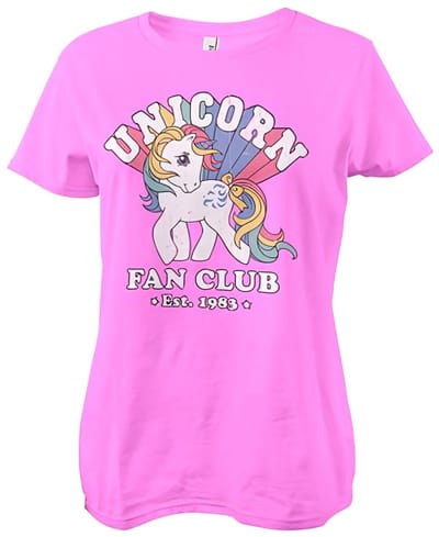 My Little Pony Dames-T-shirt 'Unicorn Fan Club' in meisjesachtige stijl