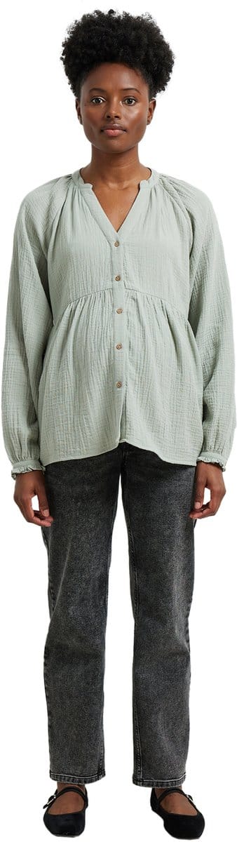 Vertbaudet Blouse voor zwangerschap en borstvoeding van biologisch katoenen gaas*