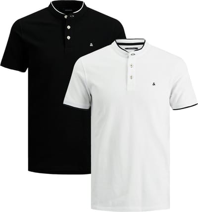 Jack & Jones Heren poloshirt 2 pack Paulos Mao