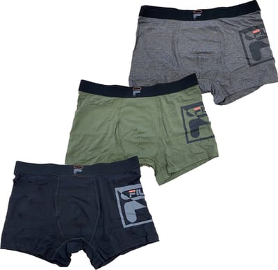 FILA - boxershort heren - 3 stuks - model 4 - maat M - onderbroeken heren - Cadeau