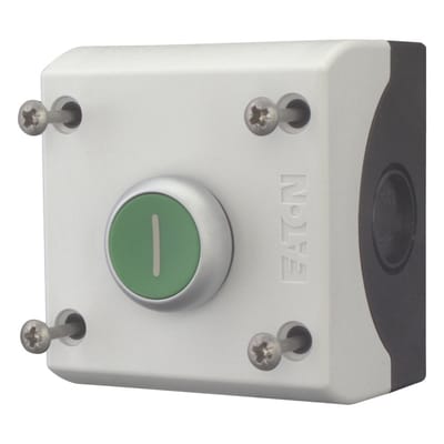 Eaton M22-D-G-X1/KC11/I 216522 Push button Plat (b x h) 72 mm x 80 mm I Meerdere kleuren 1 stuk(s)