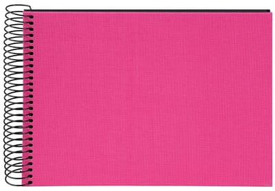 Goldbuch - Spiraalalbum Bella Vista - 24x17 cm - Fuchsia/Zwart