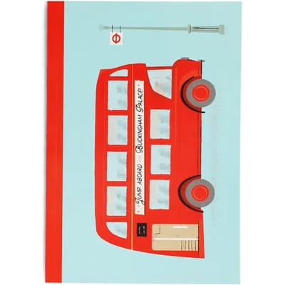 a5 notitieblok Rex London TfL Bus Impérial Londres