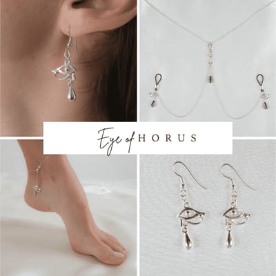 Sylvie Monthulé | Erotic Jewelry Set | Eye of Horus 1