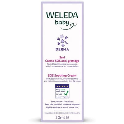 WELEDA Baby Derma 3-in-1 Herstellende Douchecrème - 200ml