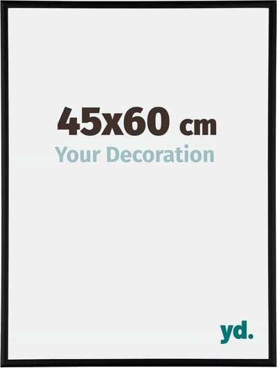 Your Decoration - Fotolijst 45x60 cm - Aluminium - Zwart Mat - Kent