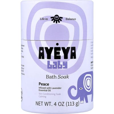 Ayeya, Babybad, Lavendel, 4 oz (113 gr) gray