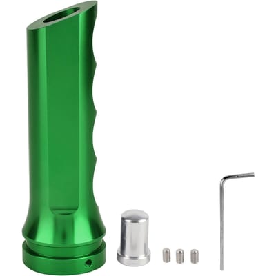 Housse de frein à main universelle pour voiture en aluminium, poignée, protection, manchon de frein à main, vert