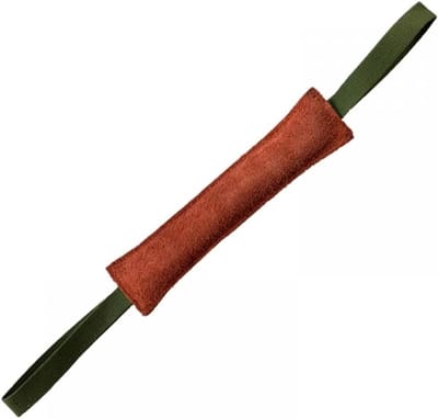Hondensleepspeelgoed - 30 cm hondenbeet - tractorspeelgoed met 2 sterke handgrepen voor kleine - middelgrote en grote honden - training touwtrekken om te halen - puppytraining