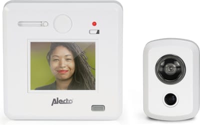 Alecto DC-700 Digitale deurspion met 2.4" scherm - Duidelijk zien wie er voor de deur staat