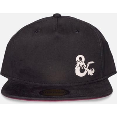 Dungeons And Dragons Snapback Pet Logo Zwart - Cap