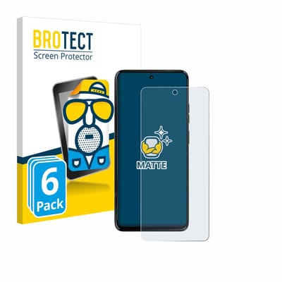 BROTECT - Screenprotector voor Motorola Moto G67 Power - Folie Beschermfolie matte 6 Stuks
