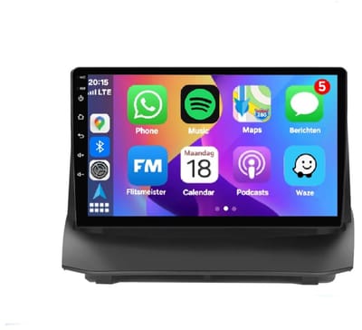 Autoradio 4/64 met Carplay en Android auto | Geschikt voor Ford Fiesta 2008-2011 | Radio scherm met Navigatie | 2008 2009 2010 2011 | MK6 en MK7, ST, SYNC, 200