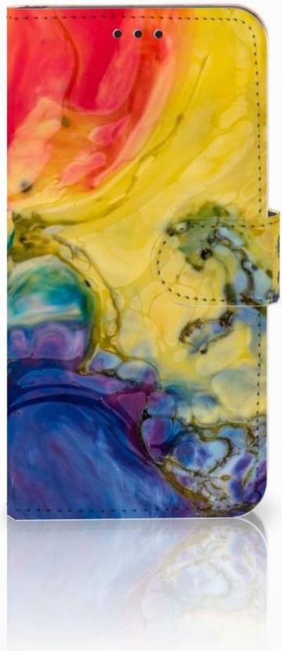 Hoesje Huawei P30 Lite (2020) Watercolor Dark