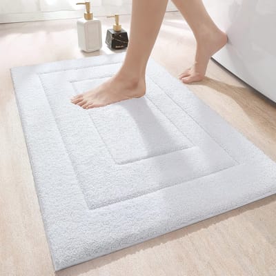 Antislip Badmat 60 x 110 cm - Zacht, Waterabsorberend en Machinewasbaar voor Douche en Bad
