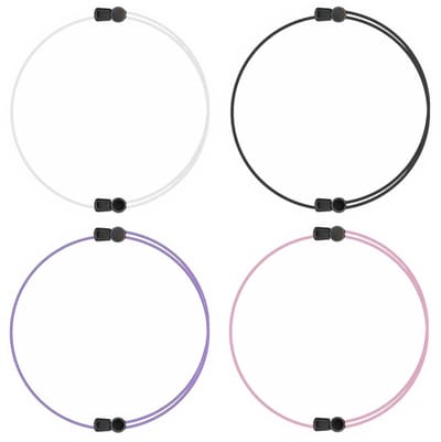 Dailygoods- Kledingtouwen 4 Stuks - Elastische Kledingtouwen - Verstelbare Kledingtouwen - Gereedschap voor Kleding - Accessoires voor Kleding - Duurzaam Touw 91 cm - Kledingaccessoires