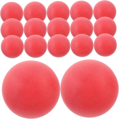 Tafeltennisballen - Poolballen Loterijballen - Feestspellen Loterij - Standaard 40mm Afmeting - 50 stuks - Rood