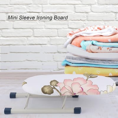 Mini Strijkplank - Reis strijkplank - Details strijken - Afneembare hoes - 27x11 cm - Peony