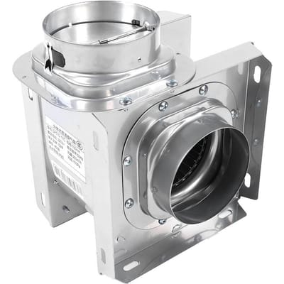 250m³ H Luchtvolume 4in Kanaalbuis Afzuigventilator Ingebouwde Stille Ventilator voor Hotel 220V