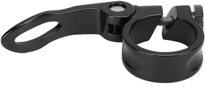 Zadelpenklem - Fietszadelklem - Zadelhoogte Verstellen - Snelsluiting Lichtgewicht - 31.8mm - Zwart