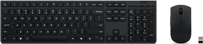Lenovo Professional draadloze oplaadbare toetsenbord en muis combinatie (Copilot ready) - QWERTY (VS internationaal)