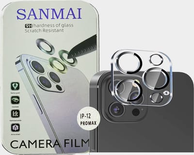 iPhone 12 Pro Max Camera Lens Screen protector Geschikt voor iPhone 12 Pro Max - 2 Stuks