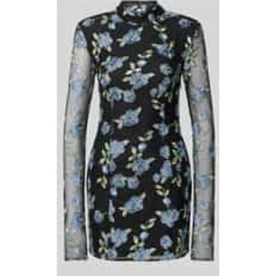 Mini-jurk met rugdecolleté