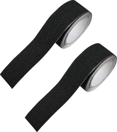 Benson Anti-slip tape - 2 rollen - 5 meter x 5 cm - zwart - anti-slip strip tape/rand