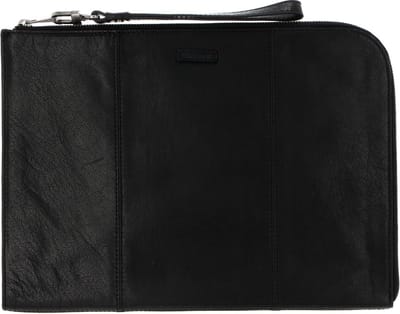 SADDLER Laptop hoes met laptopvak Matheo Laptop Case Black Zwart