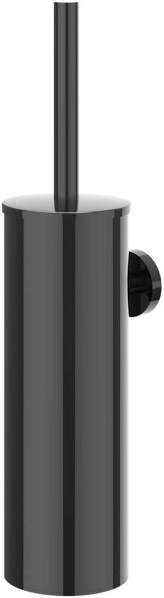 IVY Accessoires Toiletborstelgarnituur wandmodel Zwart chroom PVD