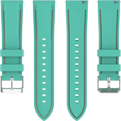 Siliconen bandje - geschikt voor Samsung Galaxy Watch 7 / Watch FE / Watch 6 (Classic) / Watch 5 (Pro) / Watch 4 (Classic) / Watch 3 41 mm / Active / Active 2 / Watch 42 mm - mintgroen
