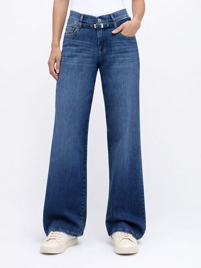 Angels Jeans - Broek - LIZ BELT jeans 3502565 maat W36 X L30