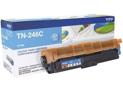 Brother TN-246C toner cartridge cyaan hoge capaciteit (origineel)