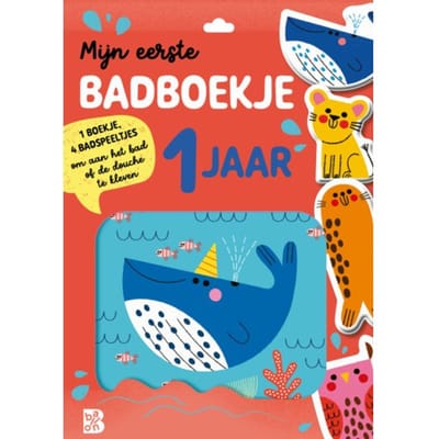 Mijn Eerste Badboekje - 1 Jaar - Mijn Eerste Badboekje