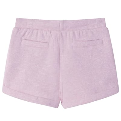 vidaXL Kindershorts met trekkoord 128 gemengd lila