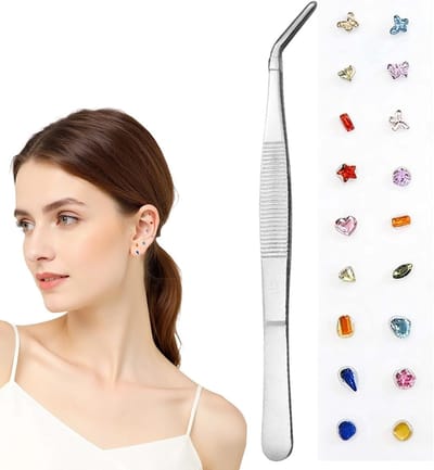 20 Stuks Stijlvolle Decoratieve Accessoires met Acupunctuur Oorresten en Massage Stickers voor Oorbehandeling en Ontspanning