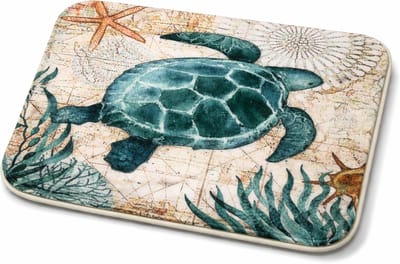 Omgoods - Schattige Badmat met Zeedieren 40 x 60 cm van Geheugenfoam
