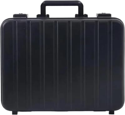Aluminium Aktetas - Zakelijke Koffer - Documenten Vervoeren - Lichtgewicht Constructie - 15 inch - Zwart
