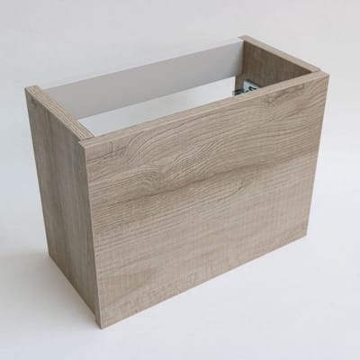 Toiletmeubel INK Versus Fontein Onderkast 36x18x27cm HPL Greige Eiken Greeploos