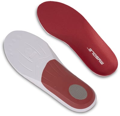 MYSOLE™ Sport Indoor - Inlegzolen voor zaalsporten - 1 paar - Maat 43