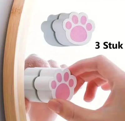 Set Van 3 Magische Sponsen I Vlekverwijdering Voor Spiegels & Kranen I Spons Reiniger I Badkamer & Toilet Schoonmaak
